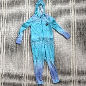 Cozy Kids Blue and Purple Footie